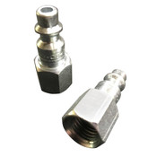 QUICK DISCONNECT STEEL NIPPLE 1/4" - Female Thread End